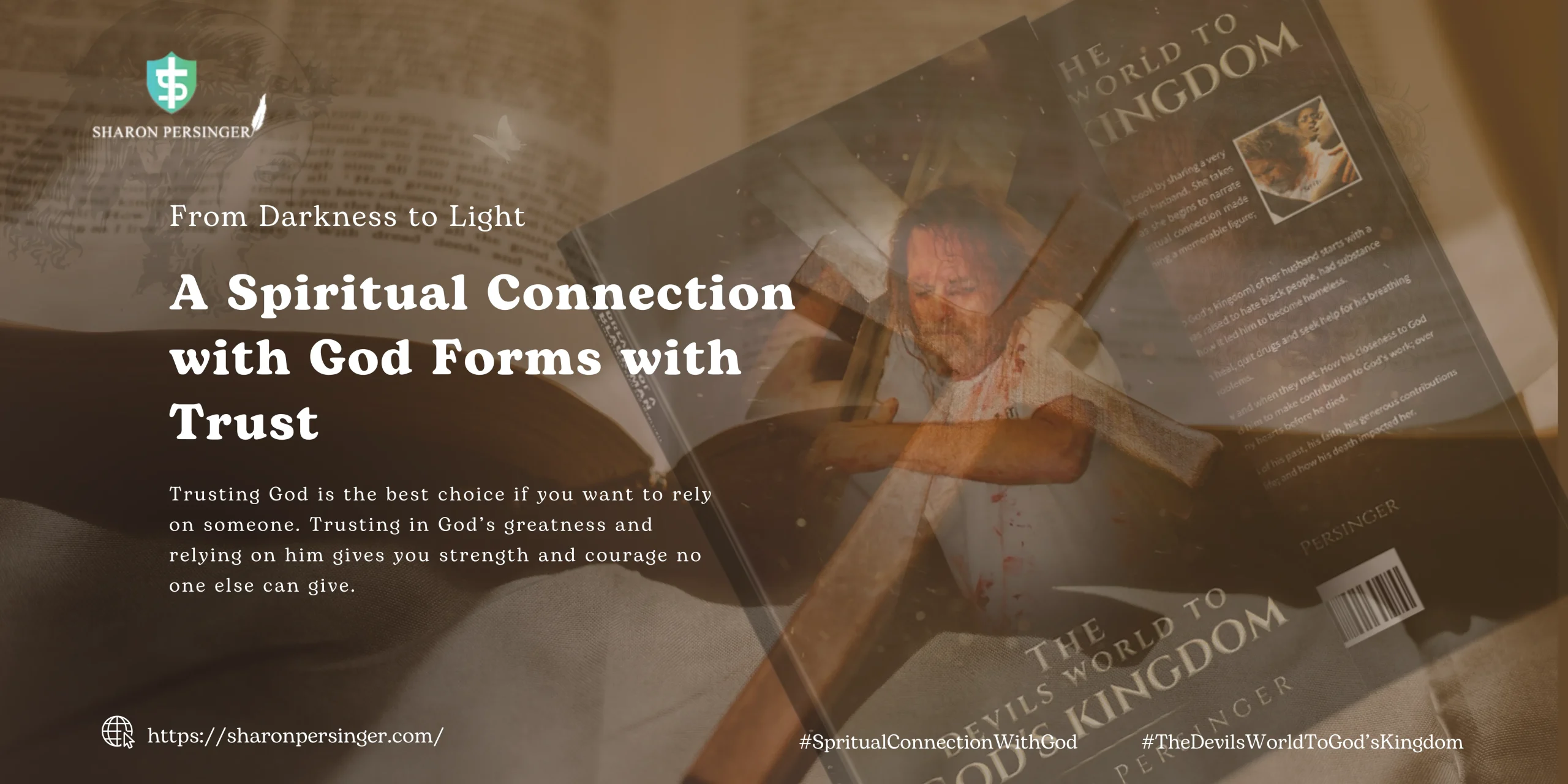 Spiritual Connection with God Forms with trust.